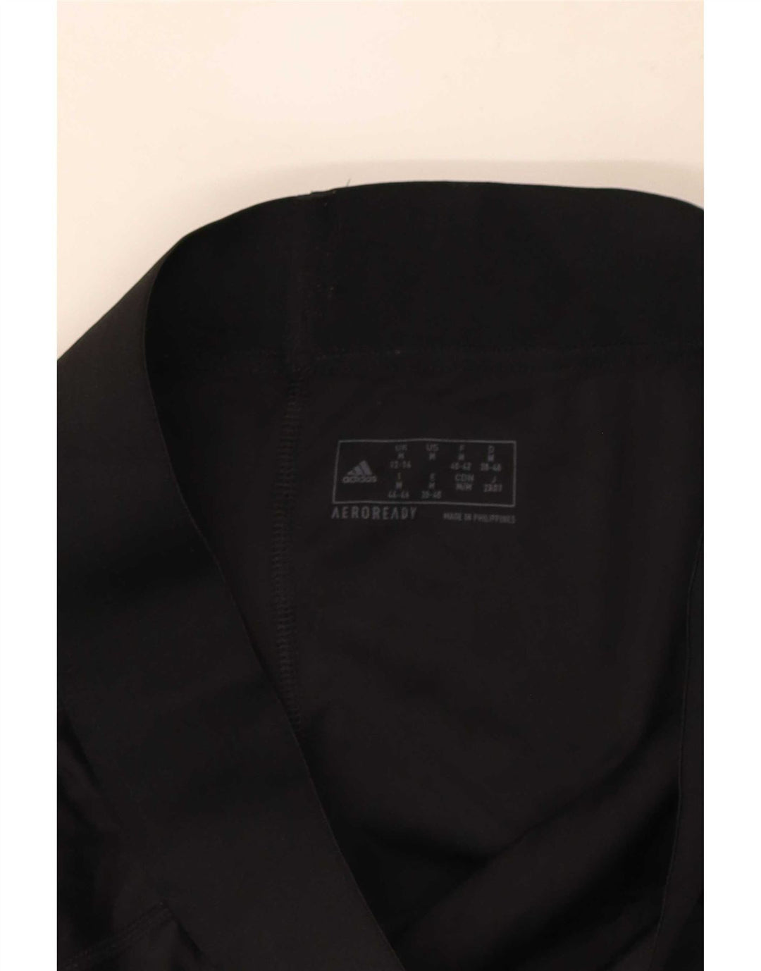 Adidas Dame Aeroready Grafiske Leggings UK 12/14 Medium Black