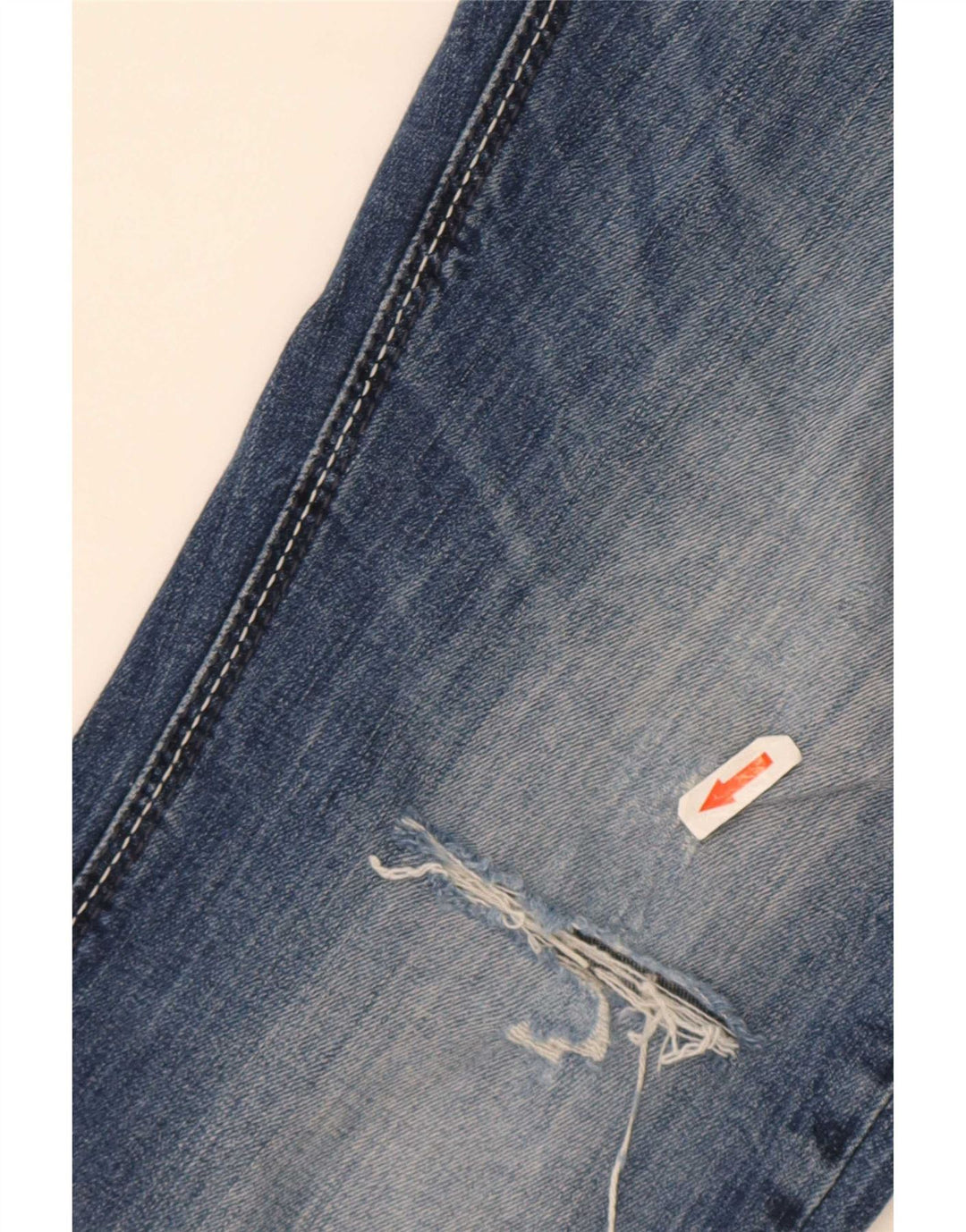 Gas Herre Slim Jeans W36 L34 Blå Bomuld