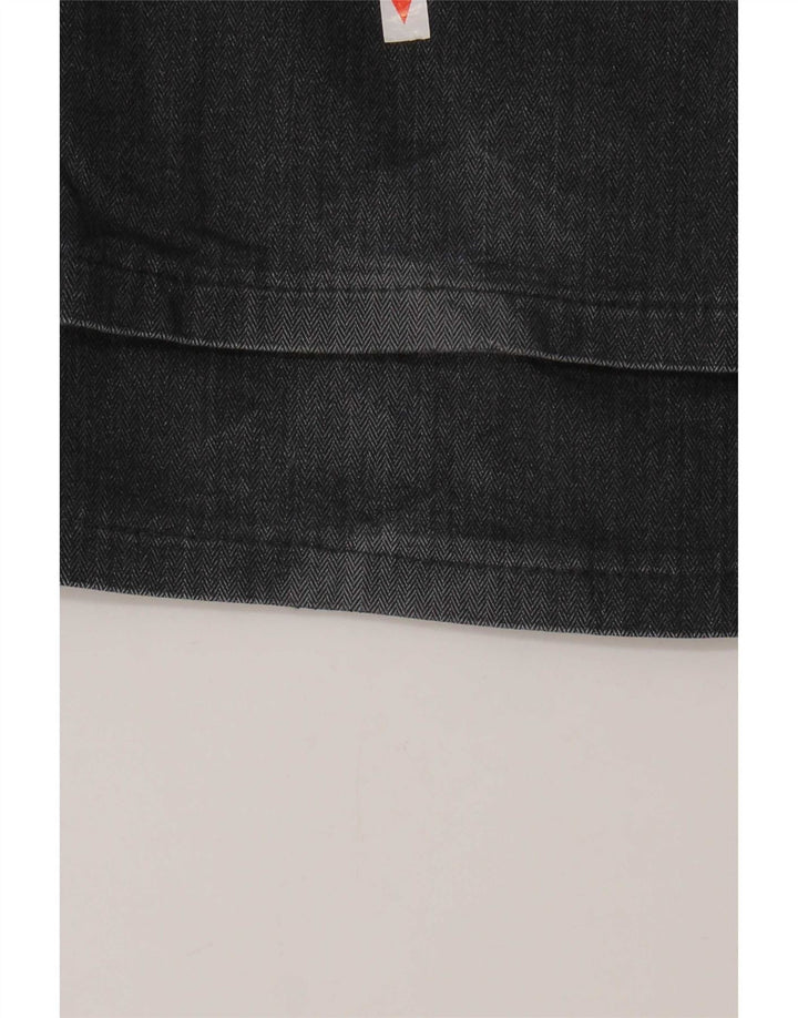 Hugo Boss Herre Tapered Jeans W34 L28 Grå Bomuld
