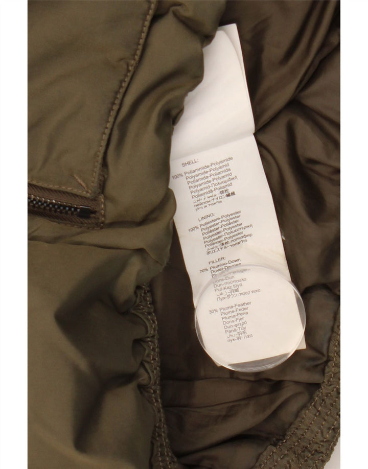 Replay Herre polstret jakke UK 38 Medium Khaki Polyamid