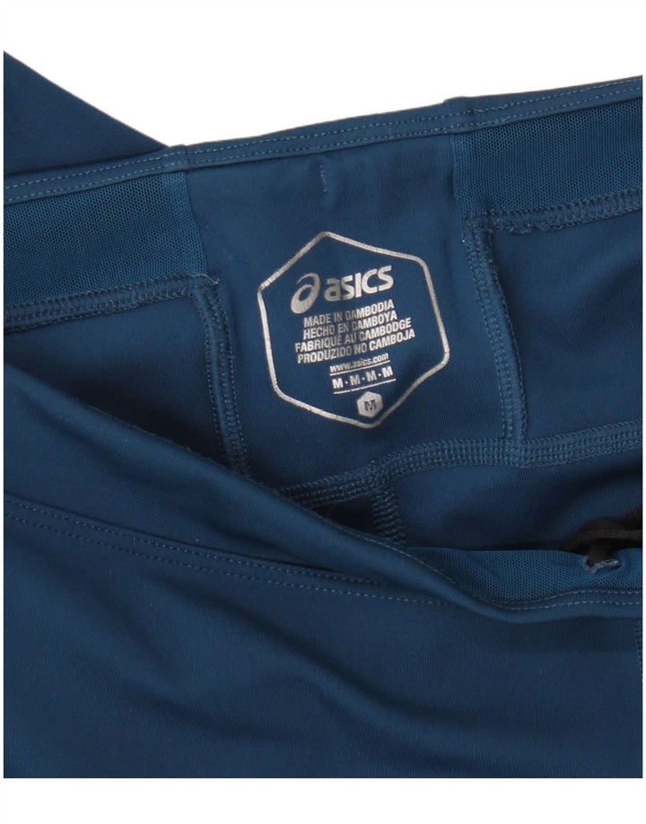 Asics Dame Leggings UK 14 Medium Navy Blue