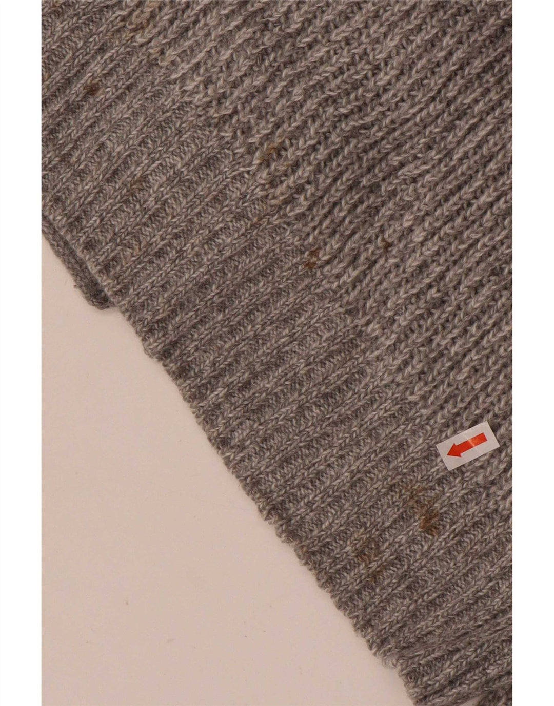 Marks & Spencer Herre cardigan sweater Medium Grey Flecked Acryl