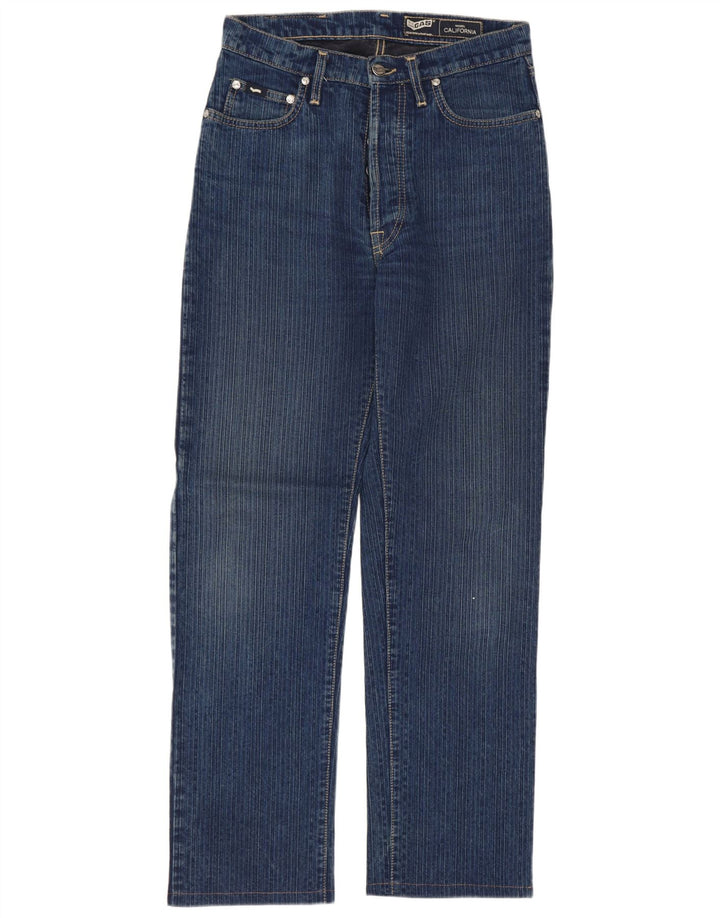 Gas Straight Jeans til mænd W29 L29 Marineblå bomuld