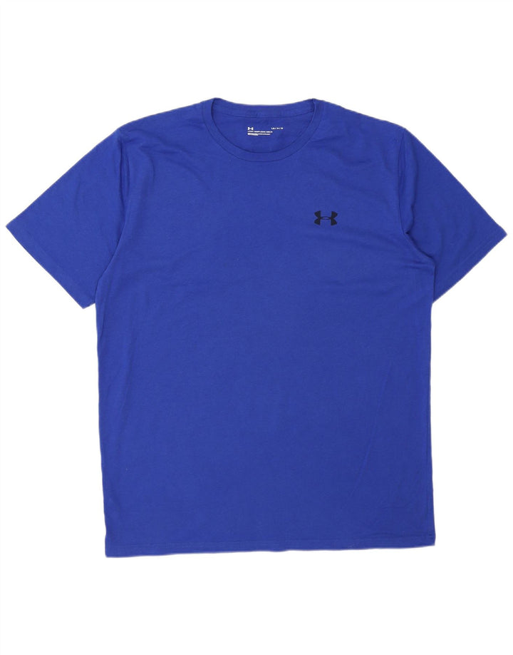 Under Armour Herre T-Shirt Top Stor Blå
