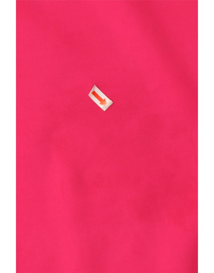 Nike sweater med lynlås til kvinder, træningsdragt Top UK 14 Medium Pink
