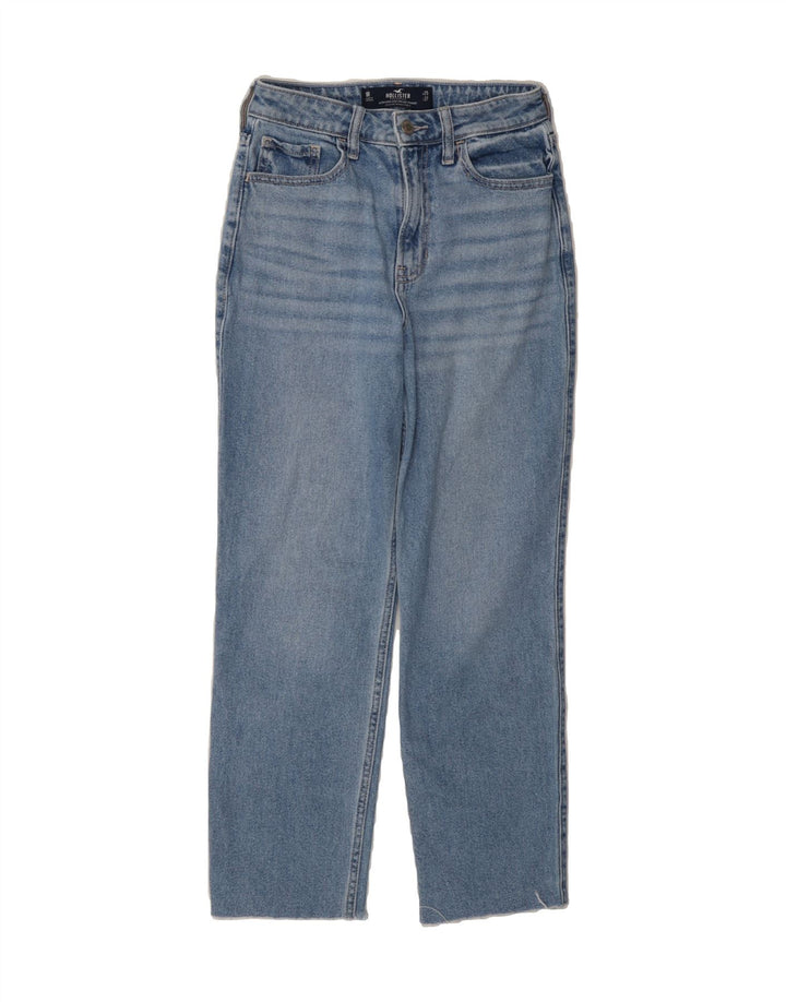 HOLLISTER Womens Straight Jeans W25 L27 Blue Cotton Vintage Hollister and Second-Hand Hollister from Messina Hembry 