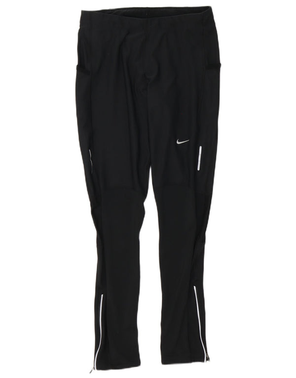 Nike løbeleggings til kvinder UK 14 Stor sort polyester
