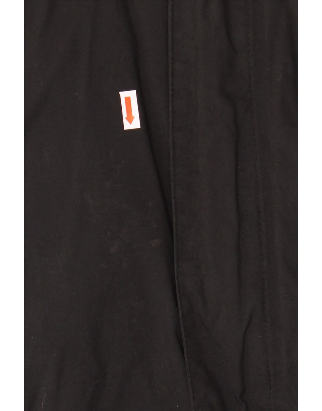 HELLY HANSEN Dame Hooded Windbreaker Coat UK 16 Large Black Polyamide