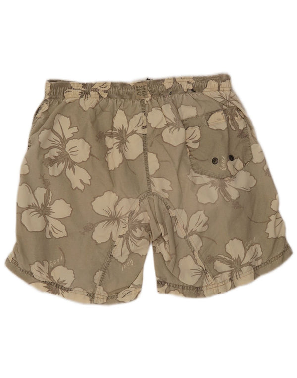 GANT Badeshorts til mænd Medium Beige Floral