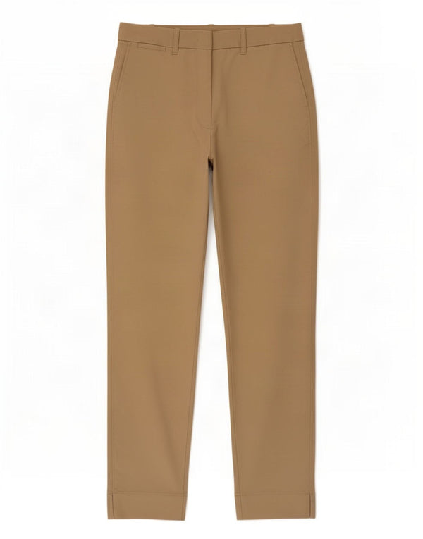 Marks & Spencer kvinders højtaljede chinosbukser UK 6 XS W26 L27 Beige