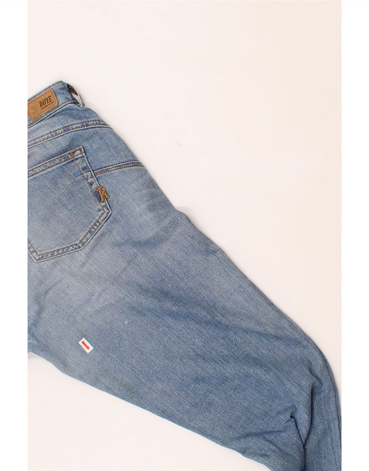 RIFLE Womens Skinny Jeans W31 L30 Blue Cotton Vintage Rifle and Second-Hand Rifle from Messina Hembry 
