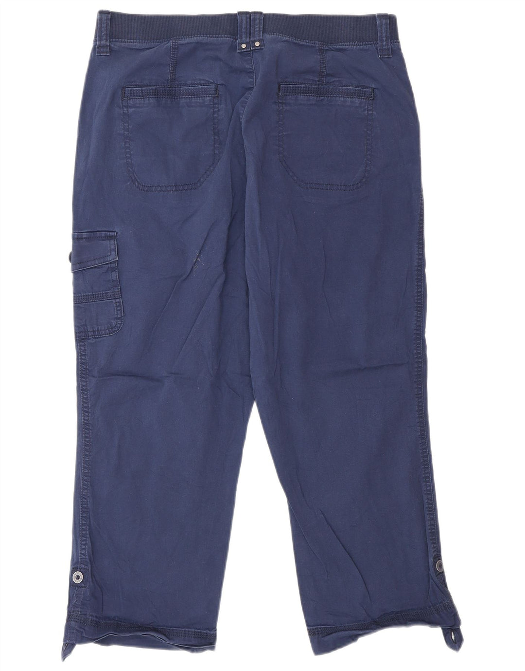 Lee Dame Mid Rise Cargo Bukser US 12 Large W32 L22 Navy Blue