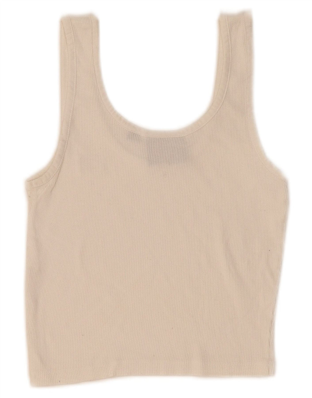 Dickies Womens Crop Vest Top UK 4 XS Hvid