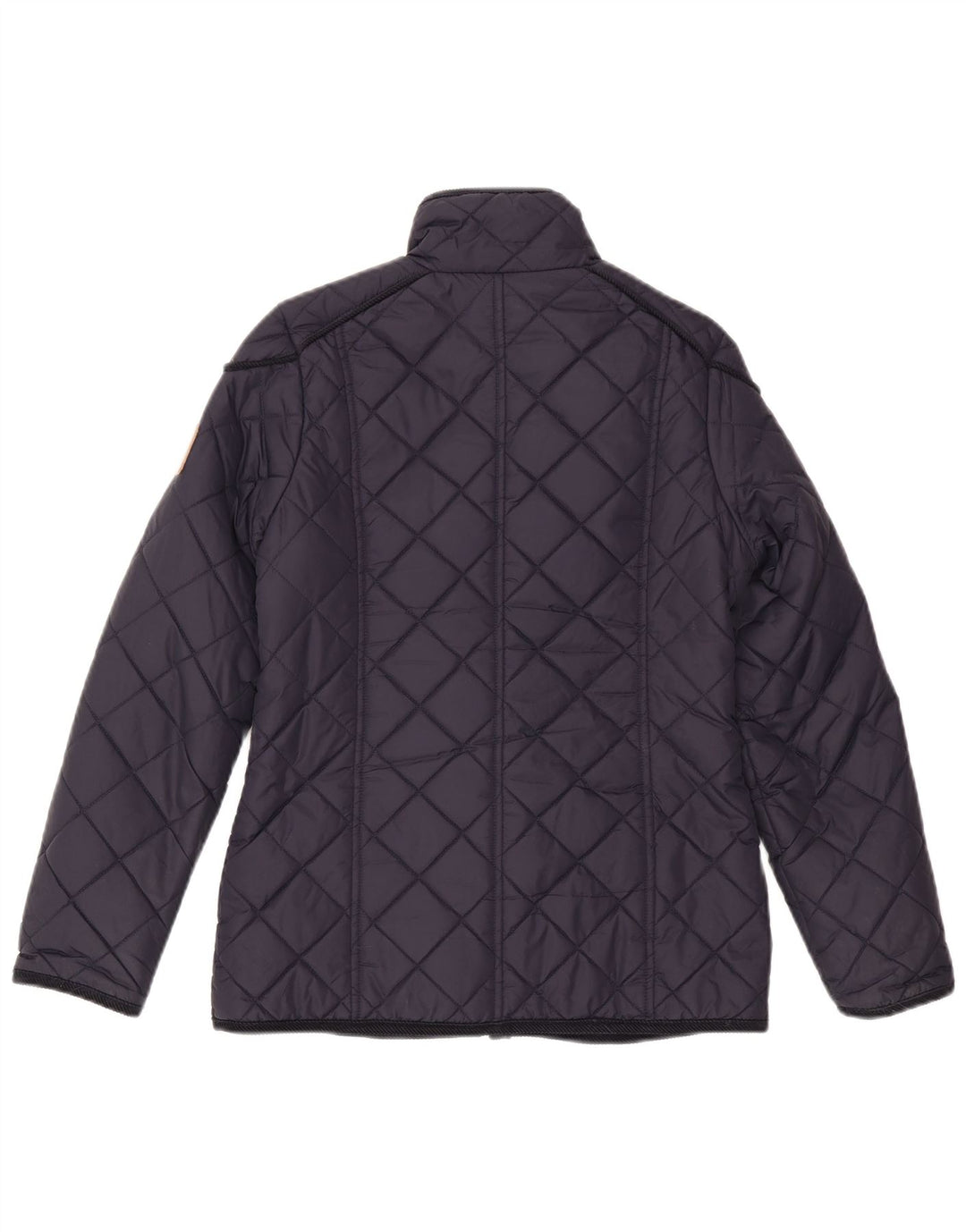 Puffa Quiltet jakke til kvinder UK 6 XS Marineblå polyamid
