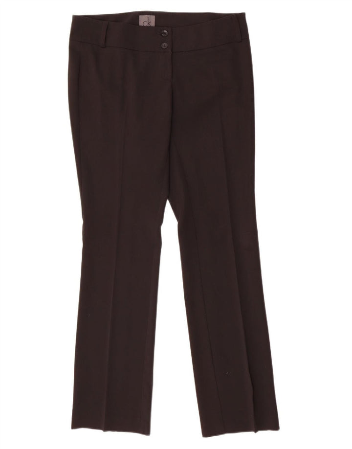 Calvin Klein Dame Slim Casual Bukser W32 L32 Sort Polyester