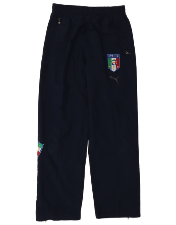 Puma Boys Italia Graphic Tracksuit Bukser 11-12 år Marineblå