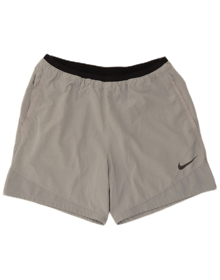 Nike Herre Dri Fit Standard Fit sportsshorts XL Grå polyester
