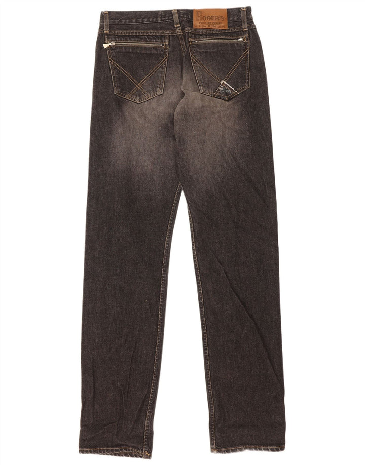 Roy Rogers Straight Jeans til mænd W32 L35 Grå bomuld