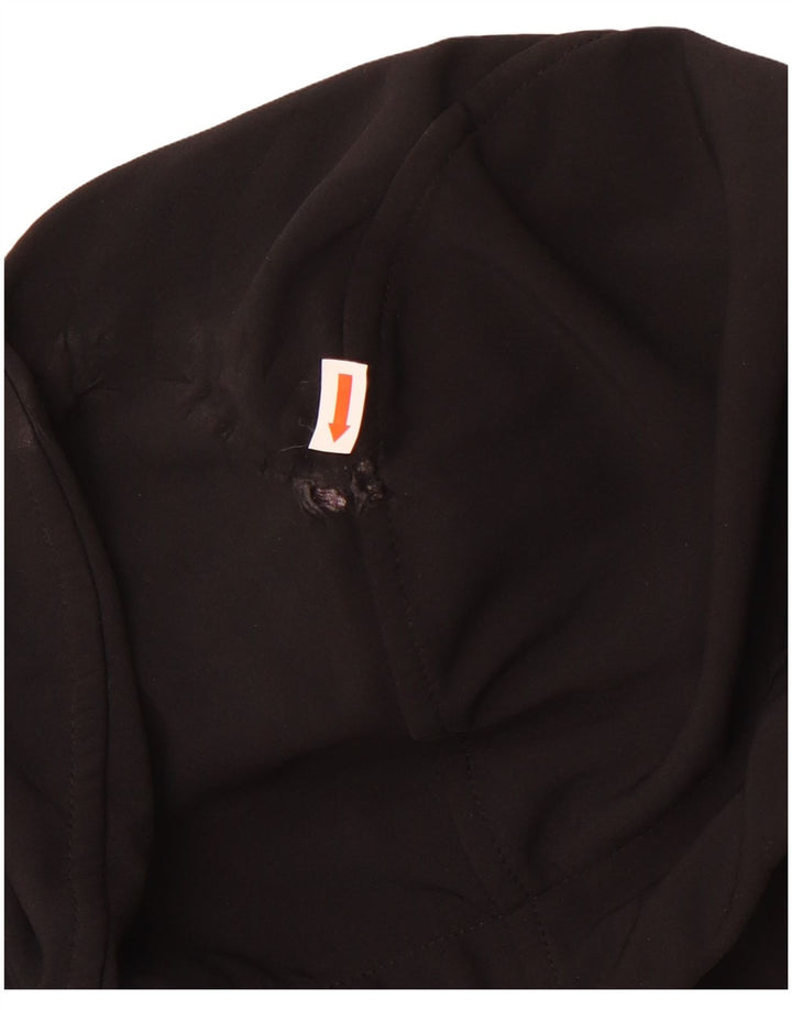 CMP Herre Hooded Windbreaker Jacket UK 40 Large Black Colourblock Polyester