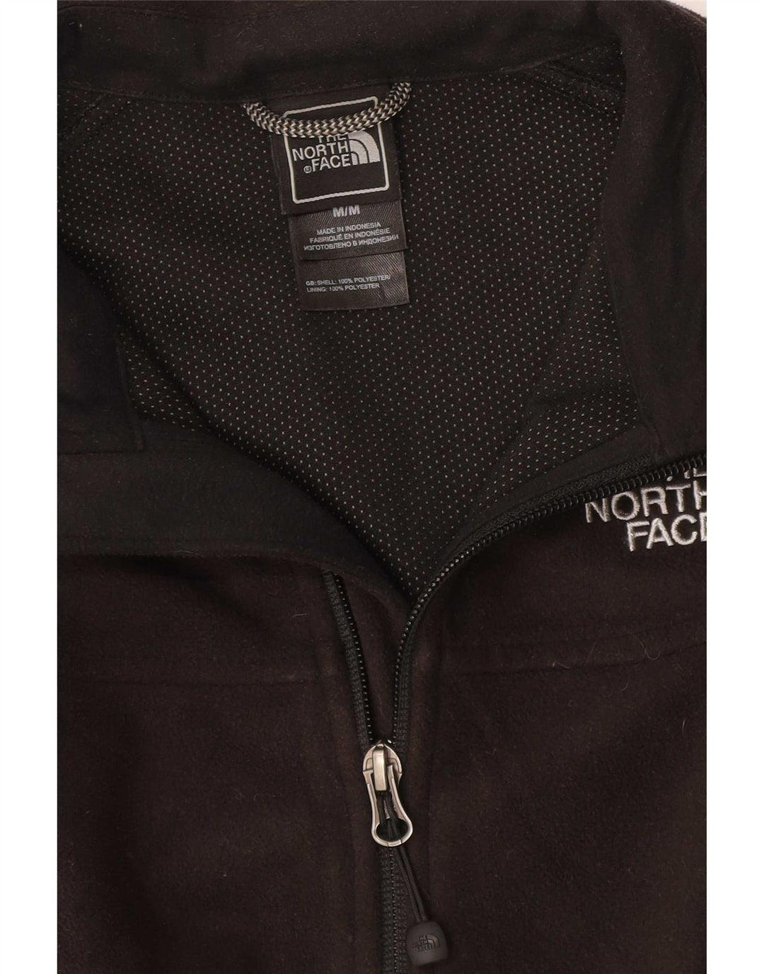 The North Face Fleecejakke til kvinder UK 12 Medium Sort Polyester