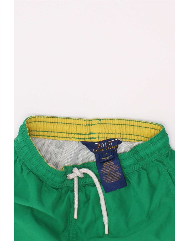 Polo Ralph Lauren Drenge svømmeshorts 5-6 år Grøn polyester