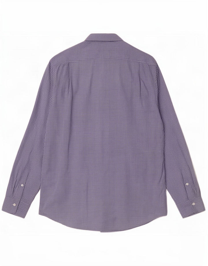 Polo Ralph Lauren herreskjorte 2XL blå ternet bomuld