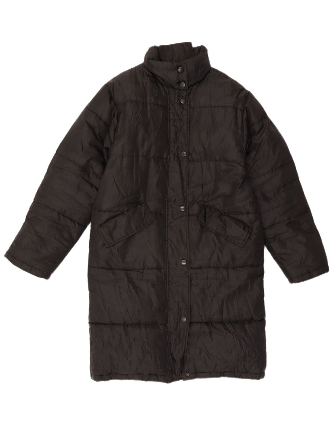 Sasch Womens Oversized Polstret Frakke UK 10 Small Black