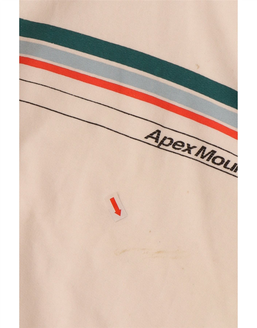 BURTON Sweatshirt til mænd Stor hvid bomuld