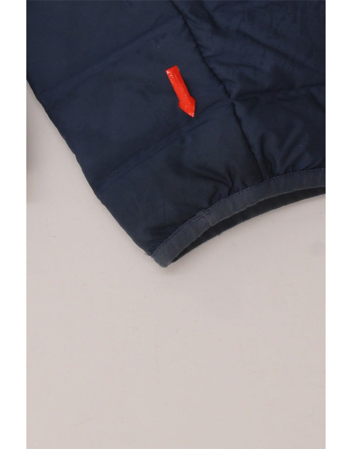 Adidas Dame Polstret Jakke UK 16 Large Blue Polyester
