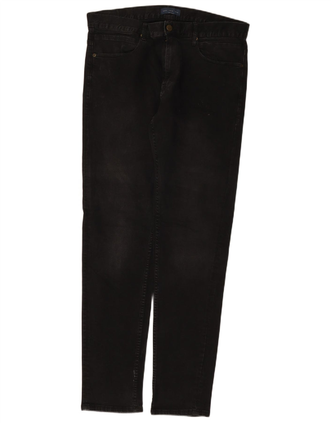 Zara Herre Slim Jeans EU 46 XL W36 L33 Sort