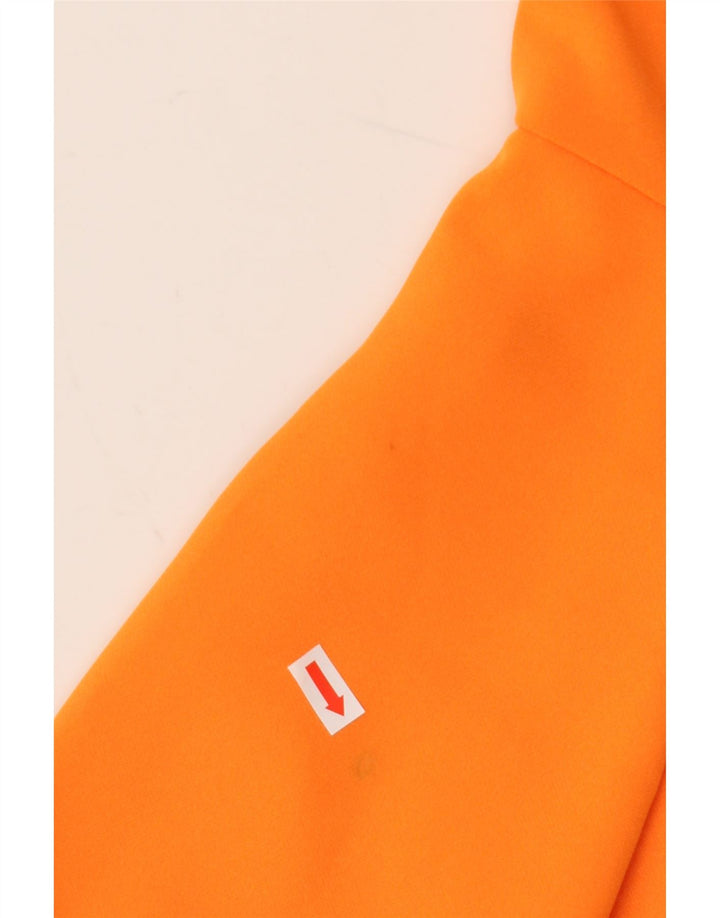 Monsoon Dame Ærmeløs Maxikjole UK 8 Small Orange Polyester