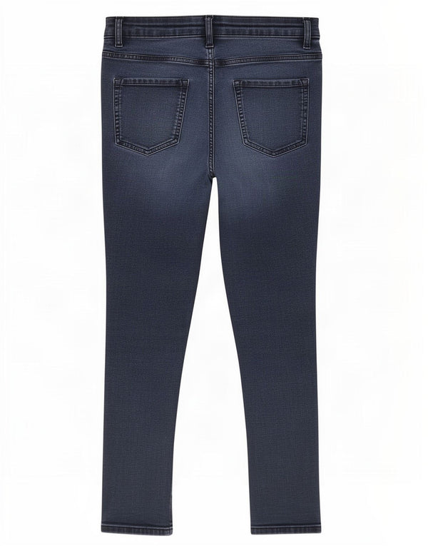 Marks & Spencer Womens The Ivy Crop Skinny Jeans UK 12 Medium W30 L25 Blue