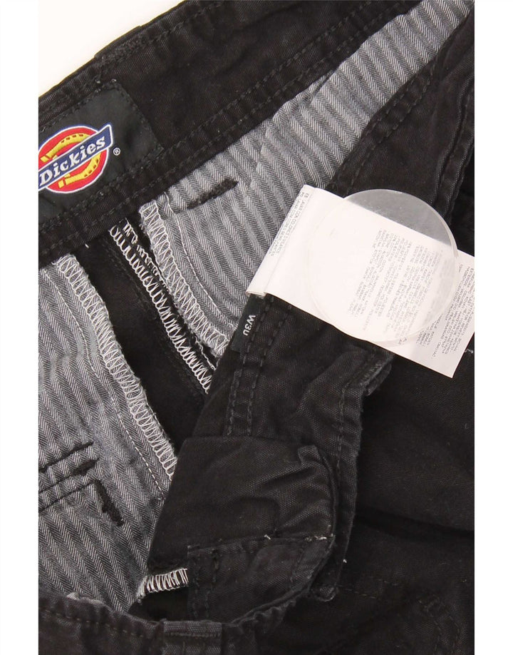 Dickies Straight Cargo bukser til mænd W30 L30 Sort bomuld