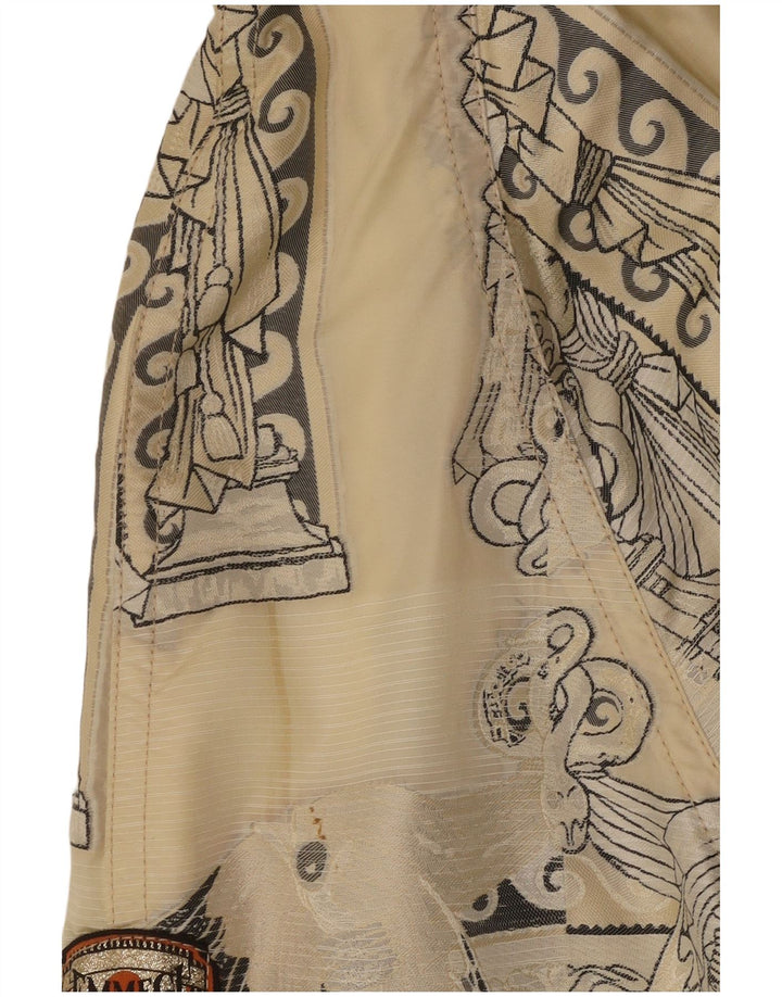 Emmegi Herre Hooded Loose Fit Polstret Jakke UK 36 Small Beige Polyester