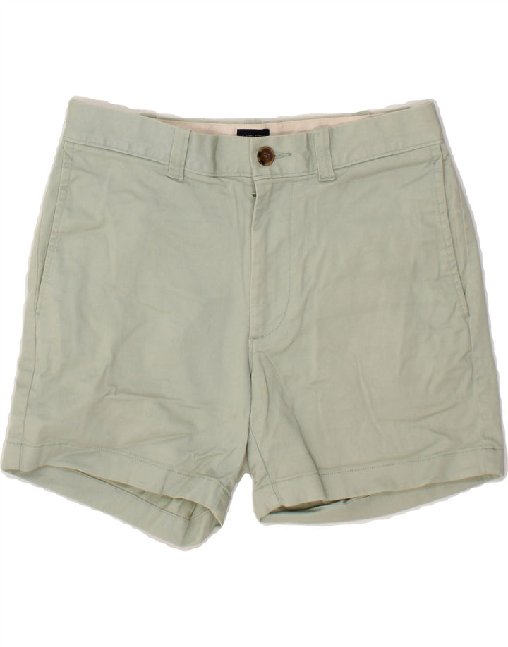 J. CREW Womens Chino Shorts W28 Medium Grey Cotton Vintage J. Crew and Second-Hand J. Crew from Messina Hembry 