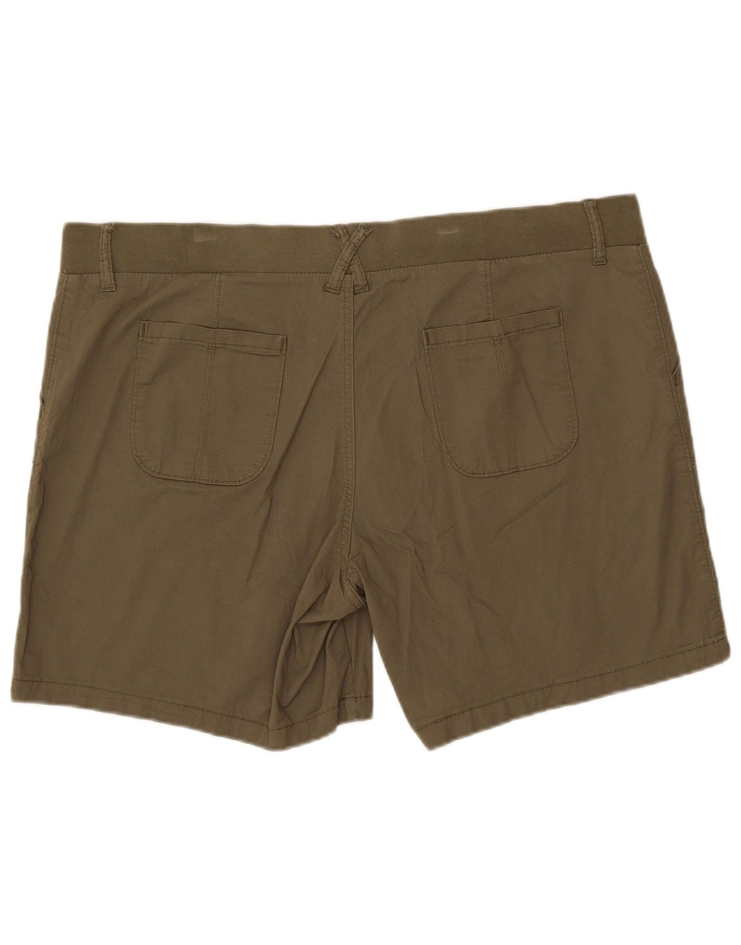 LEE dameryttere mellemhøje chinoshorts US 22 3XL W44 Khaki Bomuld