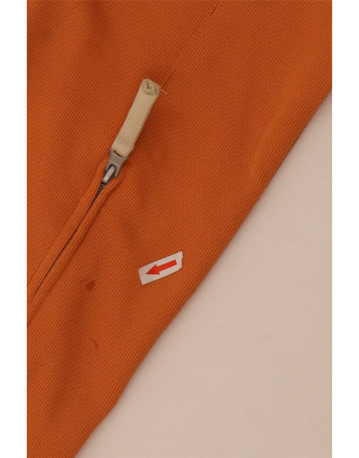 Diadora træningsdragt topjakke til kvinder UK 12 Medium Orange Colourblock