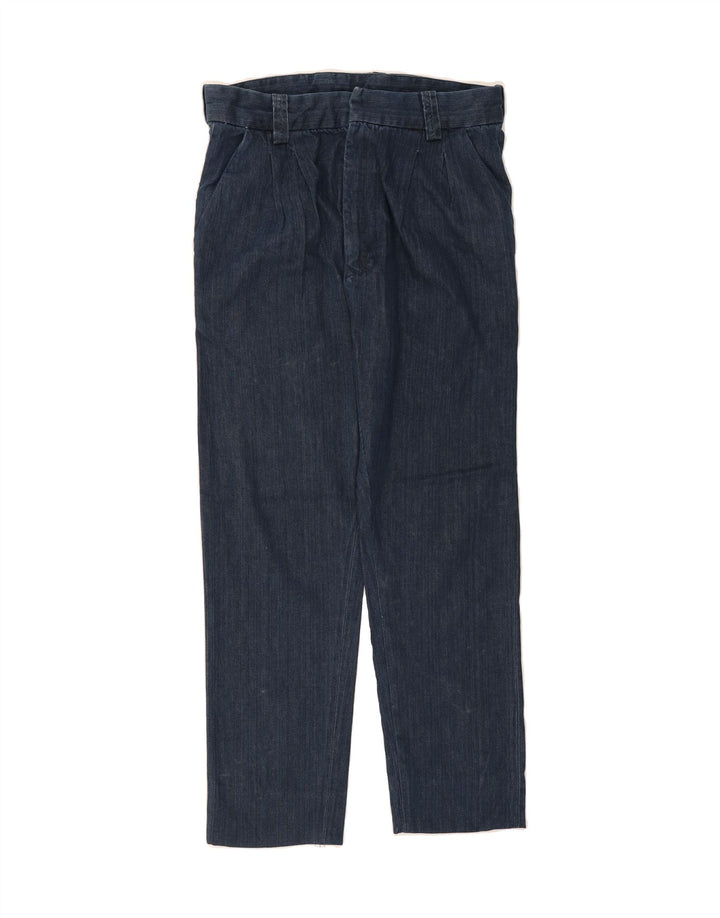 LEVI'S Mens Straight Jeans W32 L28 Navy Blue Cotton Vintage Levi's and Second-Hand Levi's from Messina Hembry 