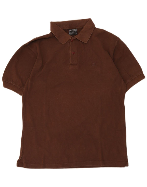 Champion herre poloskjorte medium brun bomuld