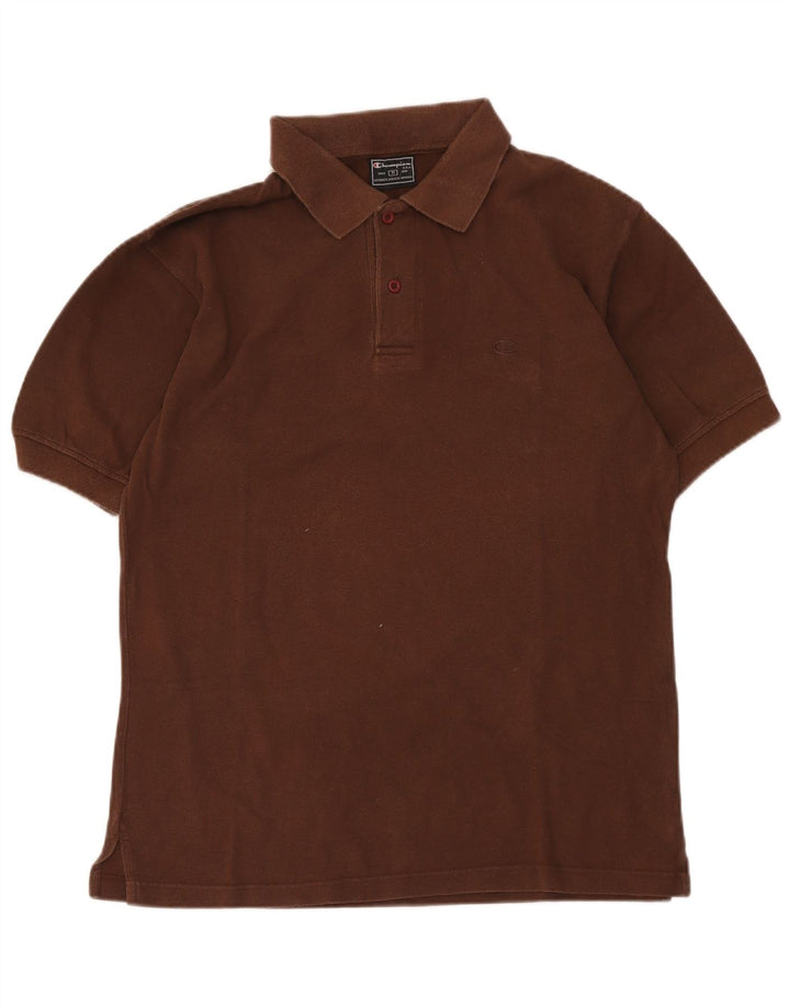Champion herre poloskjorte medium brun bomuld