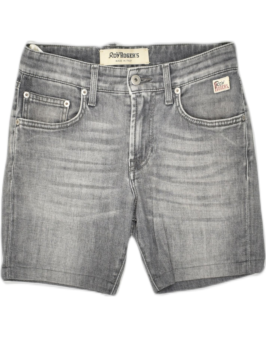 ROY ROGERS Womens Denim Shorts W29 Small Grey Cotton | Vintage Roy Rogers | Thrift | Second-Hand Roy Rogers | Used Clothing | Messina Hembry 