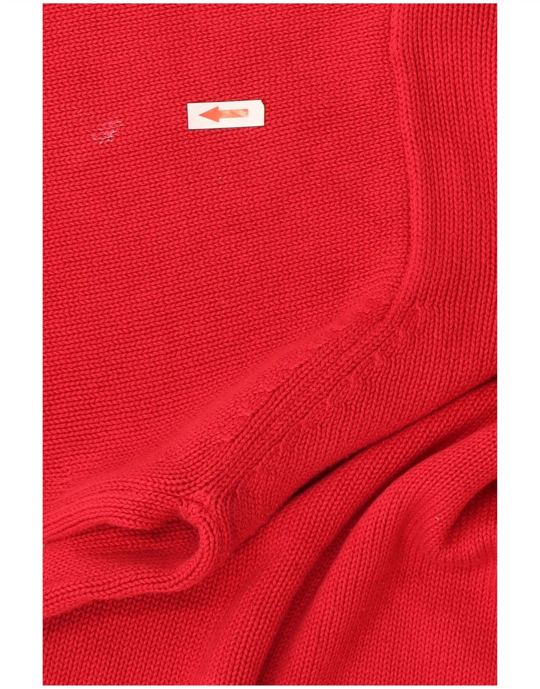 Marks & Spencer herre sweater med rund hals, stor rød bomuld