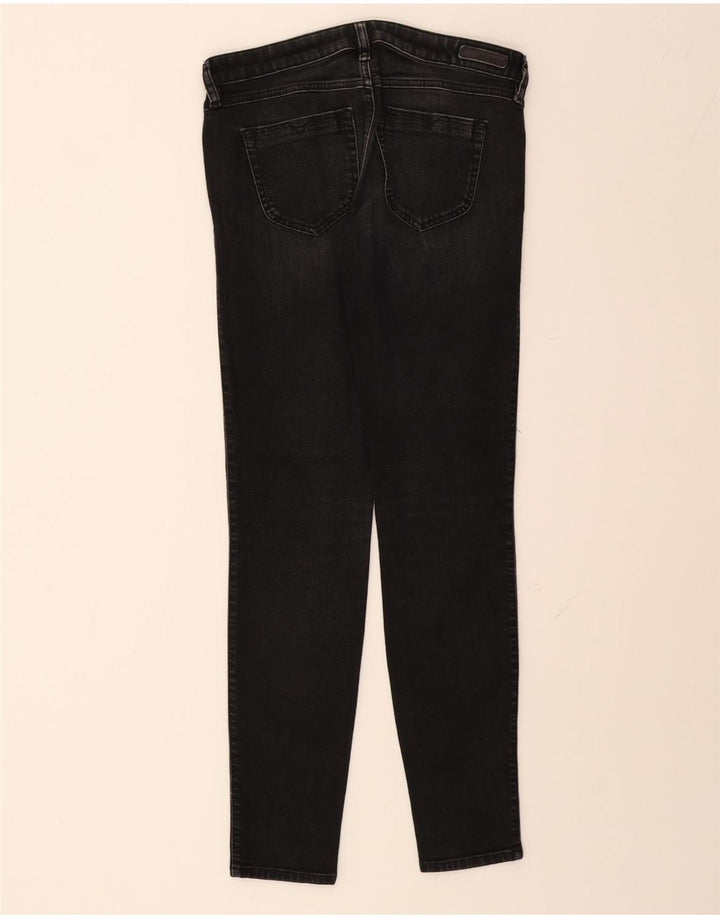 DIESEL Womens Skinny Jeans W27 L30 Black Cotton Vintage Diesel and Second-Hand Diesel from Messina Hembry 