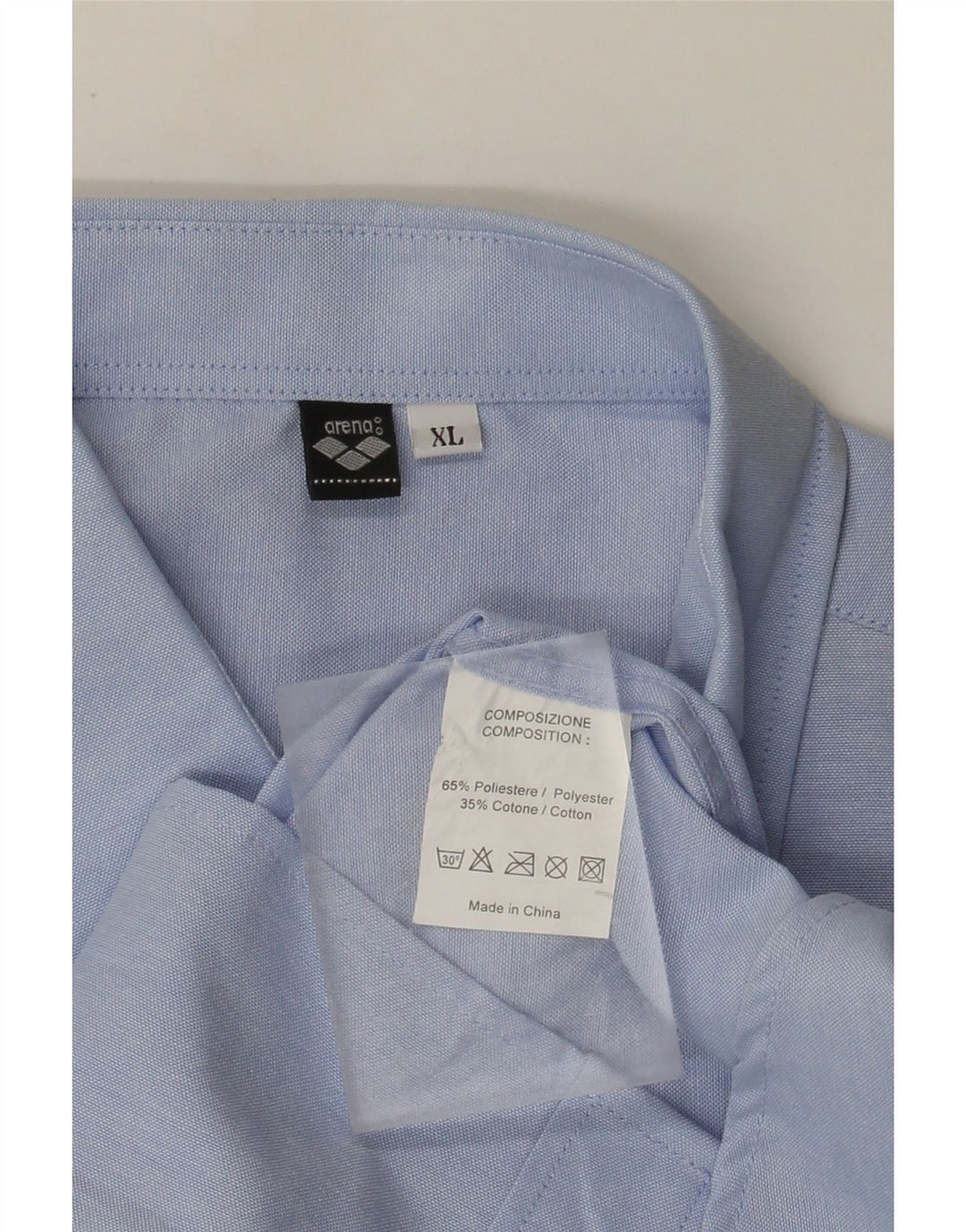 Arena Herreskjorte XL Blå Polyester