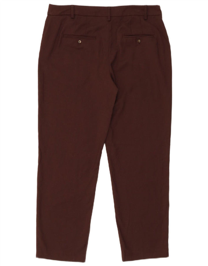 MARKS & SPENCER Slim Chino-bukser til kvinder UK 12 Medium W32 L27 Brun