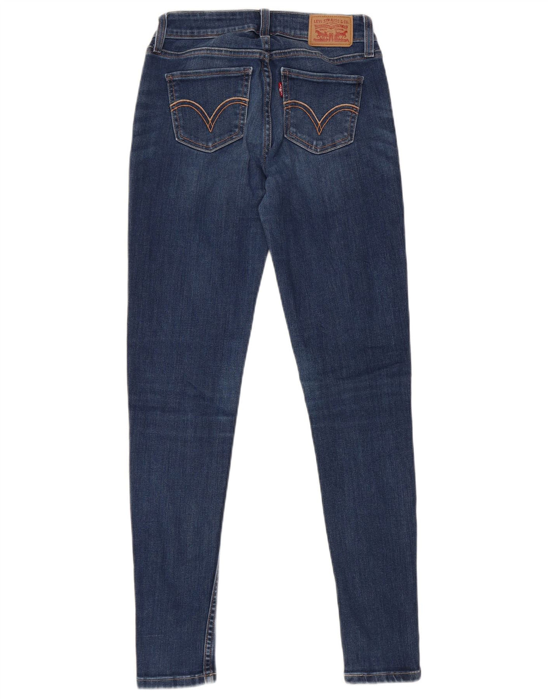 Levi's Dame 535 Super Skinny Jeans W26 L29 Marineblå