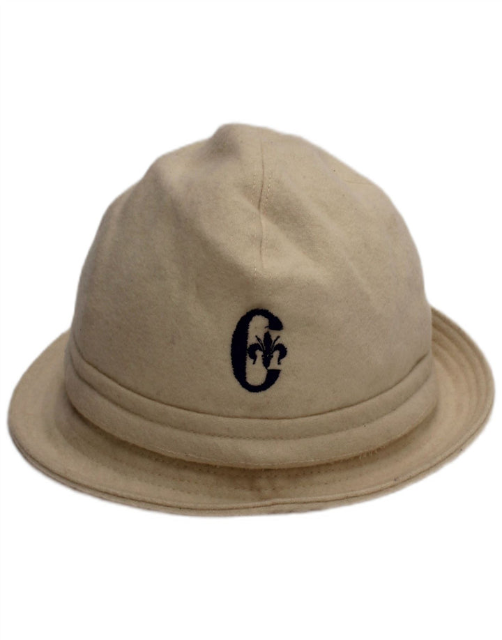 Conte of Florence Herre Bucket Hat Large Off White Wool