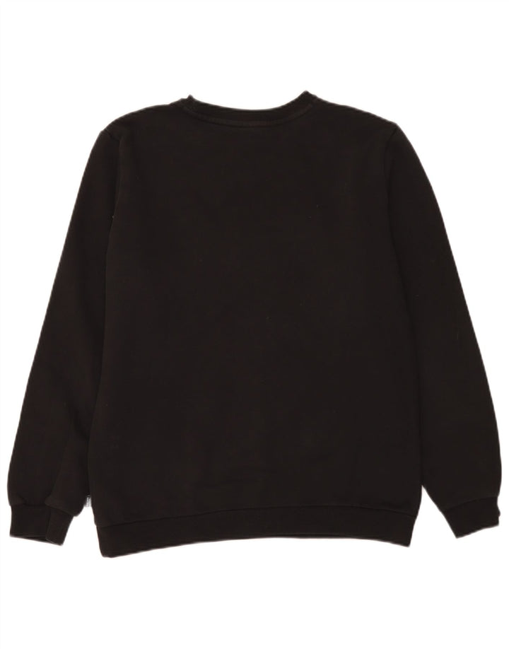 Puma Boys Graphic Sweatshirt Jumper 15-16 år Sort Bomuld