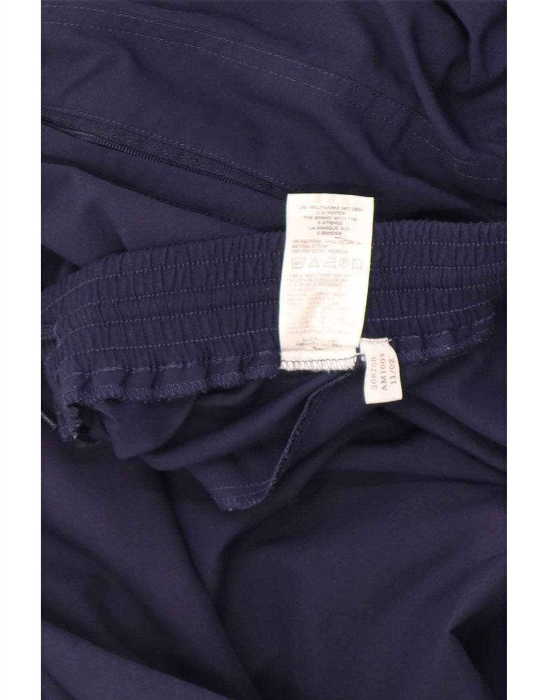 Adidas Herre træningsdragt Bukser Joggers Large Navy Blue Polyester