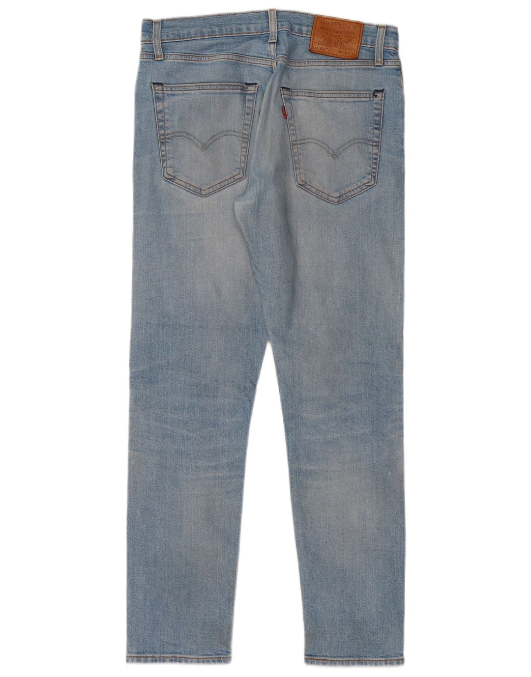 LEVI'S Mens 512 Slim Tapered Jeans W30 L32 Blue Cotton